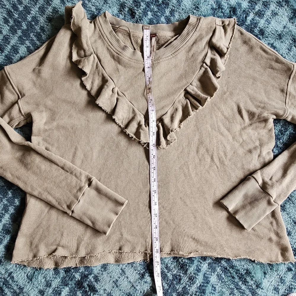 Free‎ People khaki long sleeve, size XS